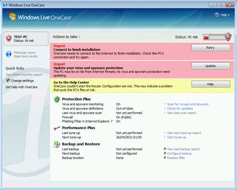 windows live onecare service desk edition in metal box|what is windows live onecare.